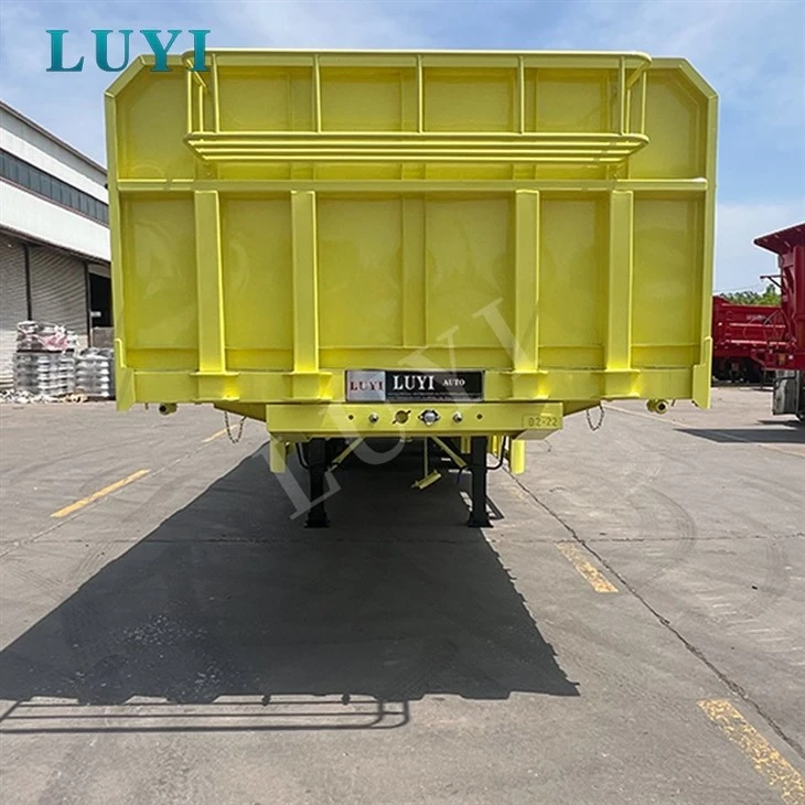 Heavy Duty Tri Axle Sidewall Trailer high quality Heavy Duty Tri Axle Sidewall Trailer high quality
