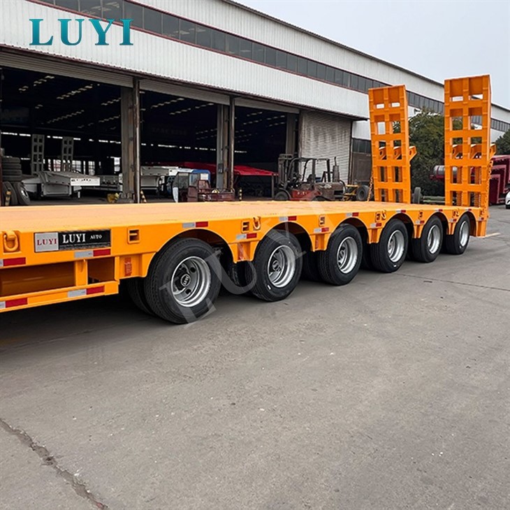 6 Axle Extendable Low Bed Semi Trailer high quality 6 Axle Extendable Low Bed Semi Trailer high quality
