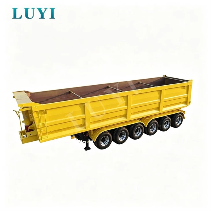 6 Axle Heavy Load Rear Tipper Semi Trailer For Bulk Goods Hauling price 6 Axle Heavy Load Rear Tipper Semi Trailer For Bulk Goods Hauling price