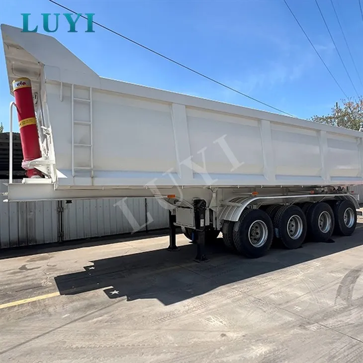80 Ton Rear Tipping Transport Trailer high quality 80 Ton Rear Tipping Transport Trailer high quality