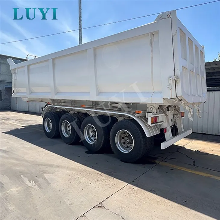 80 Ton Load Rear Tipper Trailer
