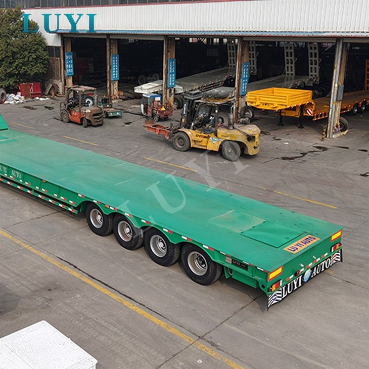 Custom Four Axle Low Flatbed Trailer best Custom Four Axle Low Flatbed Trailer best
