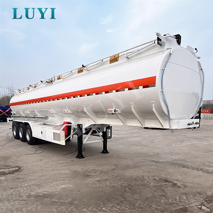 Premium Three Axle Fuel Tanker Sale factory