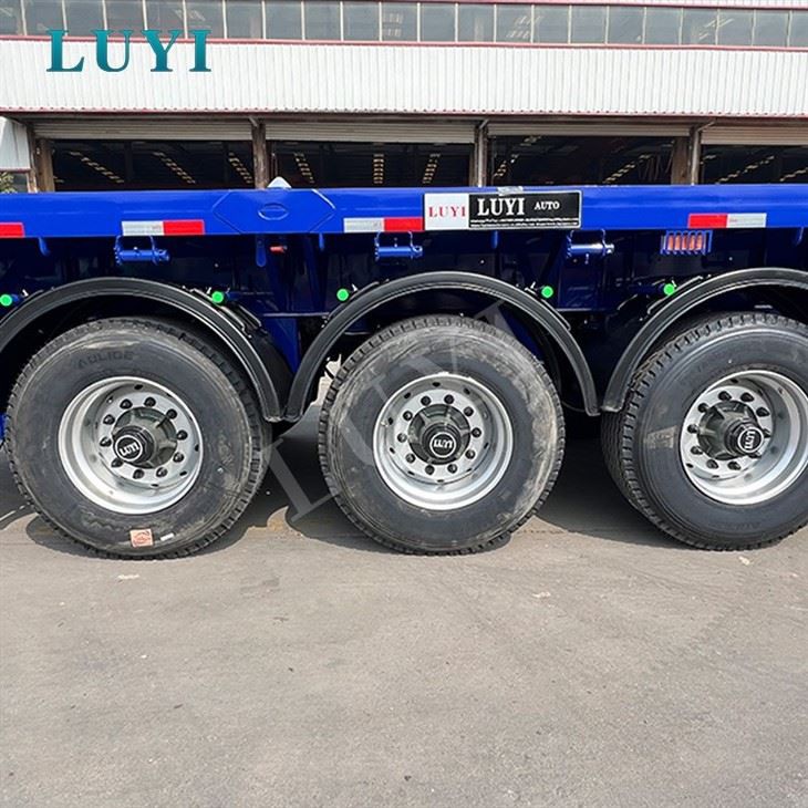 Reinforced Four Axle Flatbed Trailer best