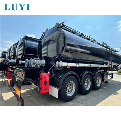 3 Axle 2 Compartment 45 Cubic Oil Tanker Trailer