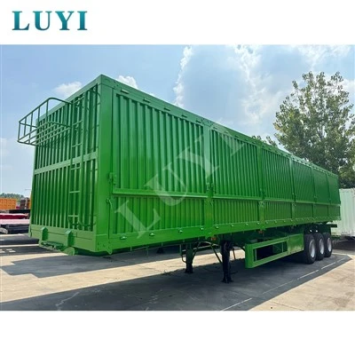 3 Axle Cargo Box Trailer