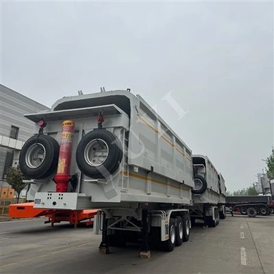 High Strength Steel 3 Axle Rear Dump Trailer Africa Market